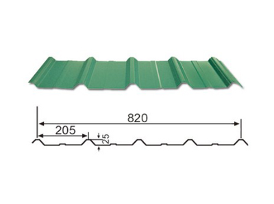 YX25-205-820型彩钢瓦